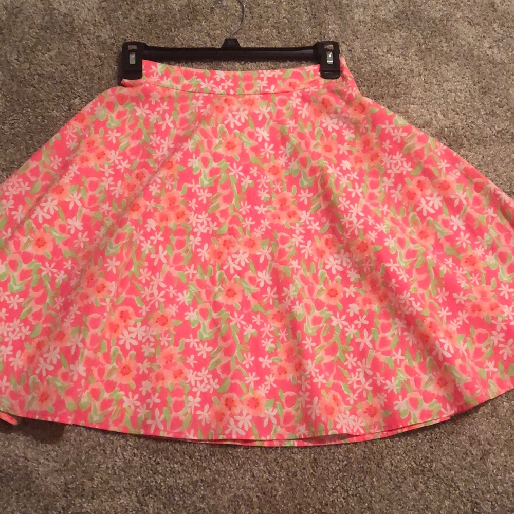 Lilly circle skirt- so bright!